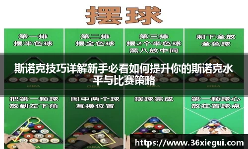 斯诺克技巧详解新手必看如何提升你的斯诺克水平与比赛策略