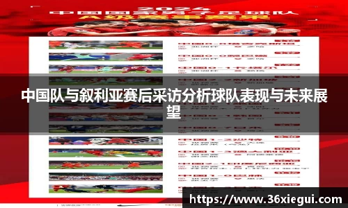 中国队与叙利亚赛后采访分析球队表现与未来展望